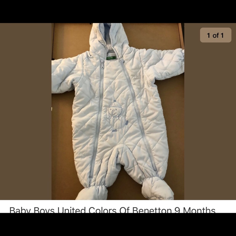 Baby boys Benetton 1pc sz 9mnths BNWOT